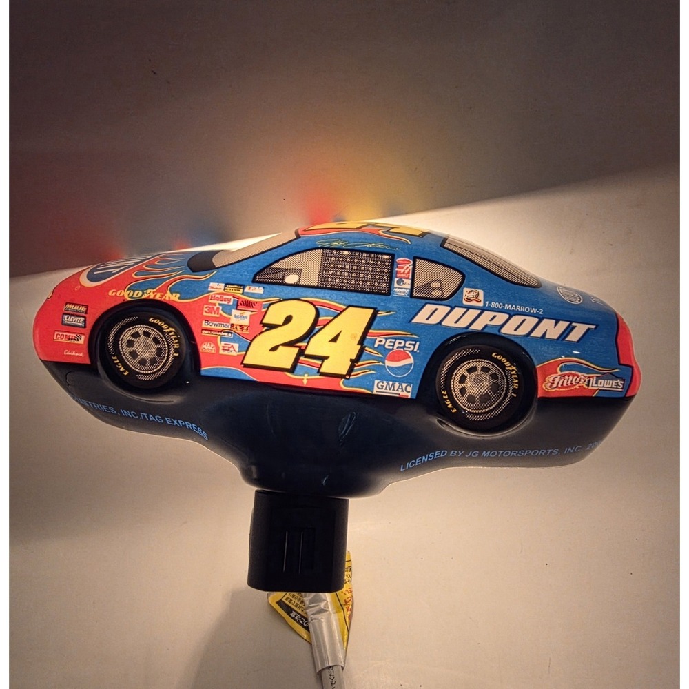 Jeff Gordon Car Night Light #24 Large 6" Dupont Chevy Fan Room Decor Gift Racing